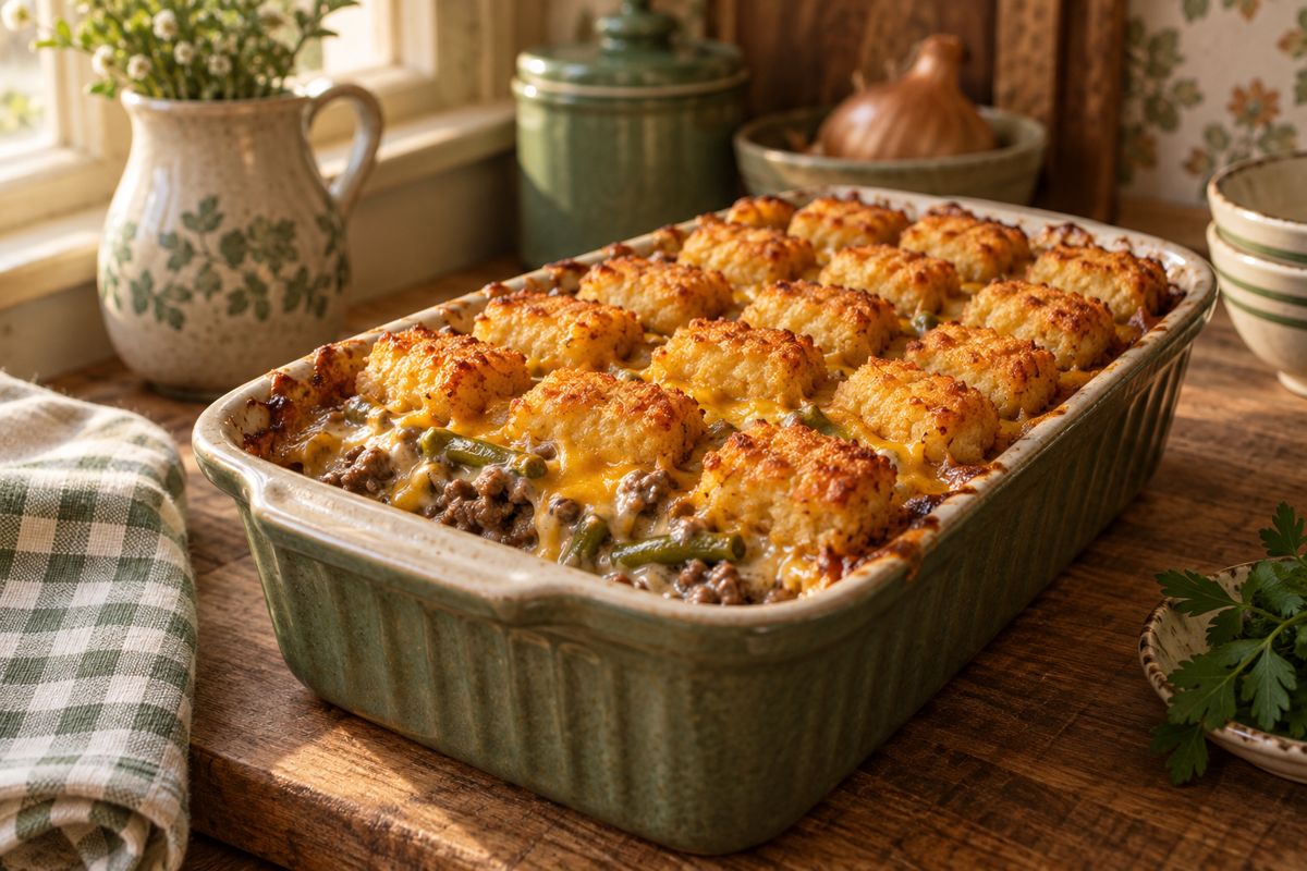 Tater tot casserole