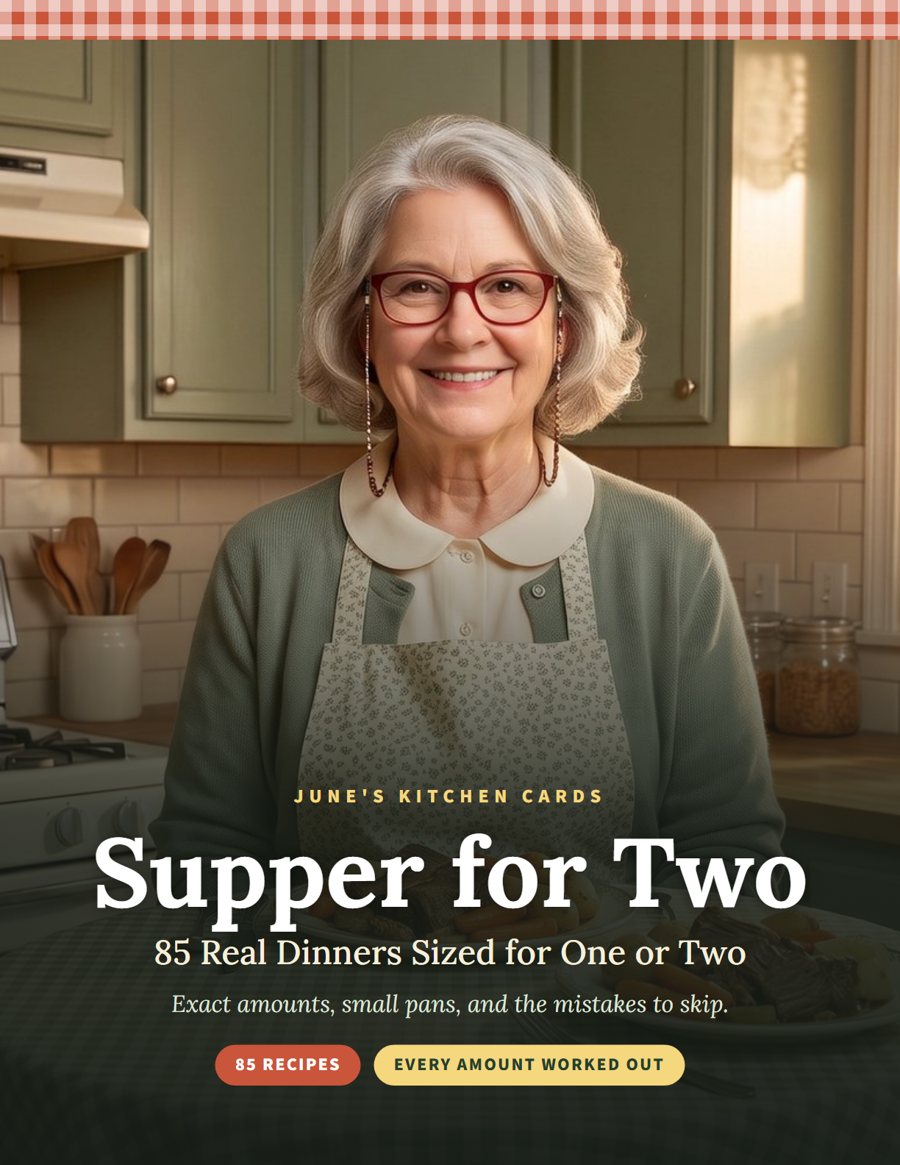 Supper for Two cookbook cover